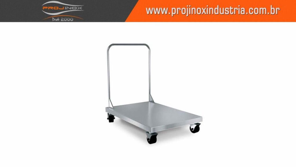 Carro Plataforma Inox