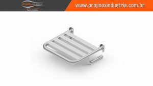 Banco em Aco Inox Gradeado